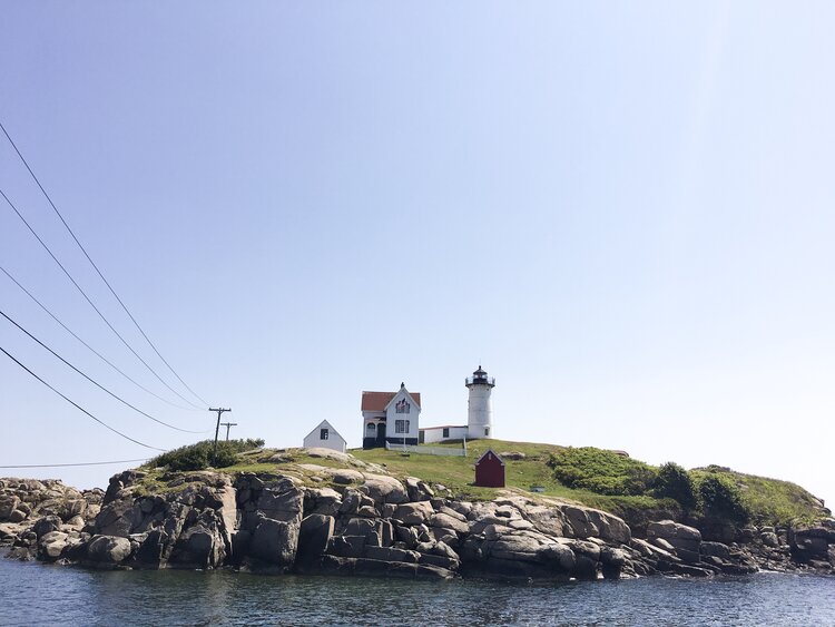 The Cape Neddick Light Lighthouse in York Maine