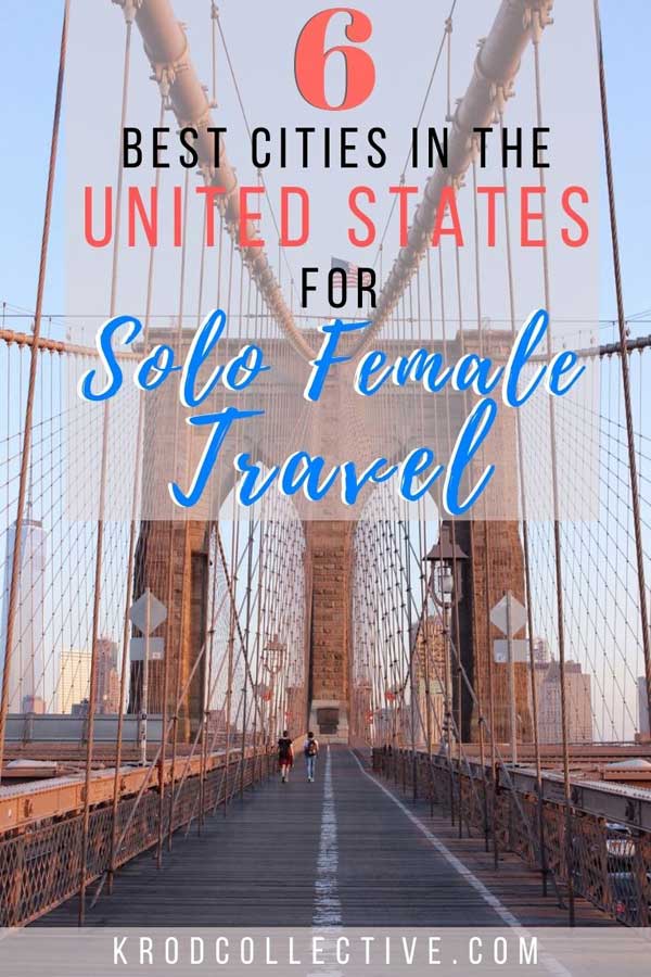 Looking to solo travel in the United States? Here are some amazing cities for solo female travel in the United States. Including New York, Austin, and more! #USA #solofemaletravel