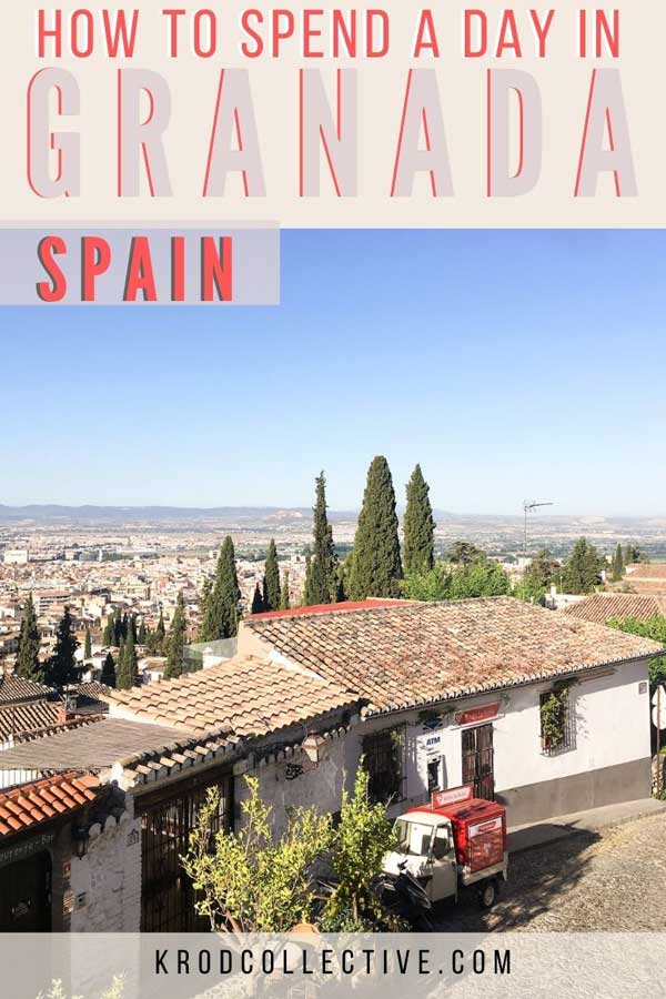 Traveling to Granada, Spain in Europe? This is your ultimate Granada Spain travel guide! This Granada itinerary will take you through one day in the beautiful Spanish city. What to do, what to see, and what to eat in Granada, Spain. #Granada #Spain