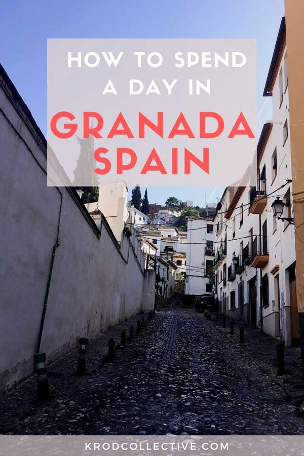 Traveling to Granada, Spain in Europe? This is your ultimate Granada Spain travel guide! This Granada itinerary will take you through one day in the beautiful Spanish city. What to do, what to see, and what to eat in Granada, Spain. #Granada #Spain