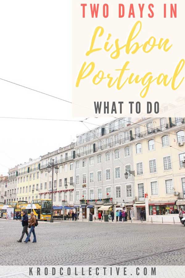 Traveling to Lisbon, Portugal in Europe? This is your ultimate, weekend Lisbon travel guide! This solo female travel, Lisbon itinerary will take your through two days in the beautiful Portugal city. What to do, see, and eat in Lisbon, Portugal. #Lisbon #Portugal