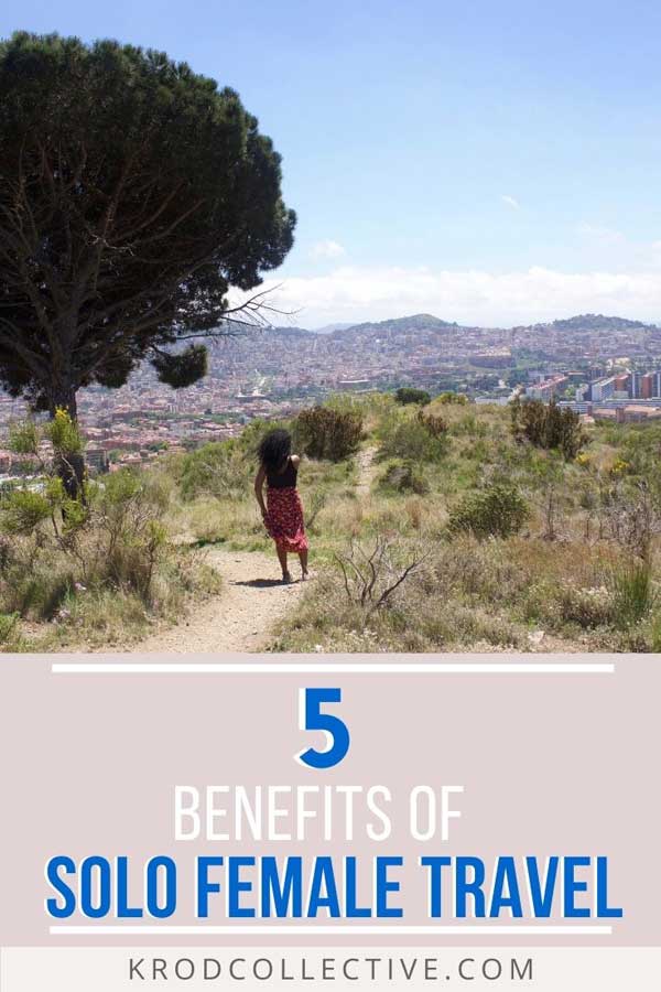 Nervous about solo travel? Need some solo travel inspiration? Traveling alone is a great way to see the world. Here are some amazing benefits to solo female travel. #solotravel #travel